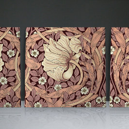 Pimpernelシームレス2/2 William Morris Arts Crafts タイル