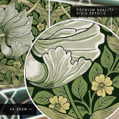 Pimpernelシームレス2/2 William Morris Arts Crafts タイル