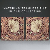 Pimpernelシームレス2/2 William Morris Arts Crafts タイル