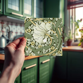 Pimpernelシームレス2/2 William Morris Arts Crafts タイル