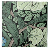 Pimpernelシームレス5 of 12 Sage Green Blue タイル (正面)