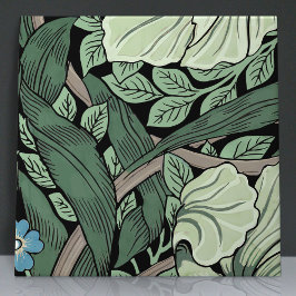 Pimpernelシームレス5 of 12 Sage Green Blue タイル