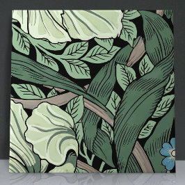 Pimpernelシームレス8 of 12 Sage Green Blue タイル