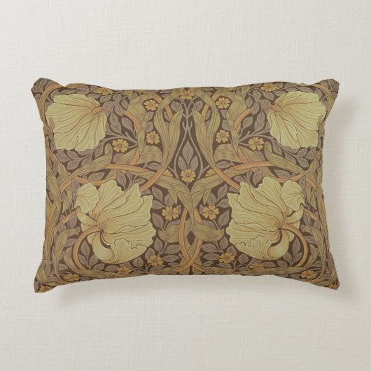 「Pimpernel」の壁紙のデザイン1876年 アクセントクッション (正面)