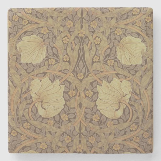 「Pimpernel」の壁紙のデザイン、1876 2 ストーンコースター (正面)