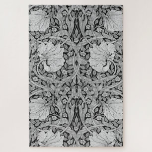 Pimpernel Gray Monotone, William Morris ジグソーパズル