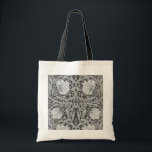 Pimpernel Gray Monotone, William Morris トートバッグ<br><div class="desc">William Morris (24 March 1834 – 3 October 1896) was a British textile designer, poet, novelist, translator, and socialist activist associated with the British Arts and Crafts Movement. He was a major contributor to the revival of traditional British textile arts and methods of production. His literary contributions helped to establish...</div>
