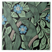 Pimpernel Seamless 3 of 12 Sage Green Blue タイル (正面)