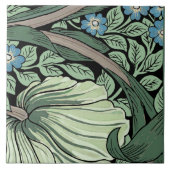 Pimpernel Seamless 4 of 12 Sage Green Blue タイル (正面)