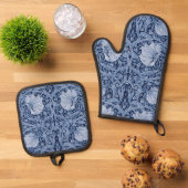 Pimpernel, William Morris 鍋つかみ&鍋敷きセット (トップダウン)