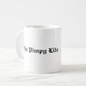 Pimpyの生命…マグ コーヒーマグカップ (正面左)
