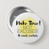 Pinあなた自身素晴らしいメモ! 缶バッジ (正面&裏面)