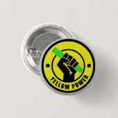 Pinの黄色い力 缶バッジ (正面&裏面)