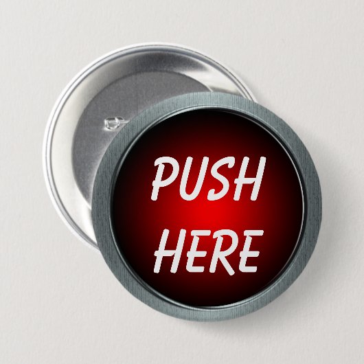 Pinをここに押して下さい 缶バッジ (正面&裏面)