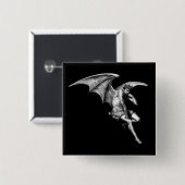 Pinを考えているSatan 缶バッジ (正面&裏面)