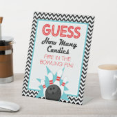 Pinパーティーゲームのキャンディ数 台座サイン (インサイチュ)