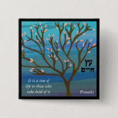 Pin生命の樹 缶バッジ (正面)