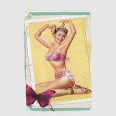 Pin ゴルフタオル (正面)