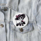 PIN catrina mujer 缶バッジ (インサイチュ)