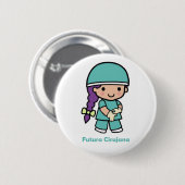 Pin cirujana 缶バッジ (正面&裏面)