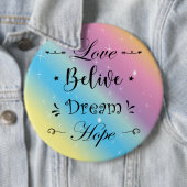 Pin colorful and motivational  缶バッジ (インサイチュ)