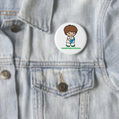 Pin de chico fisioterapeuta 缶バッジ (インサイチュ)