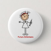 Pin de futura enfermera 缶バッジ (正面)