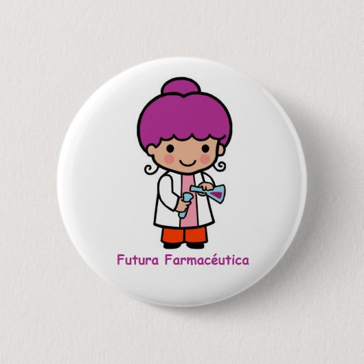 Pin de futura farmacéutica 缶バッジ (正面)