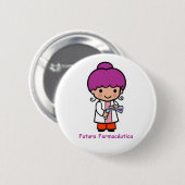 Pin de futura farmacéutica 缶バッジ (正面&裏面)