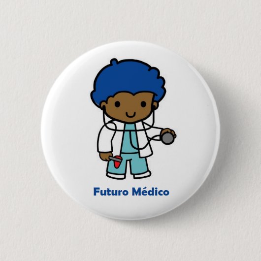 Pin de médico 缶バッジ (正面)
