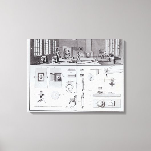 Pin Factory、プレート2(Volume IV) キャンバスプリント (正面)