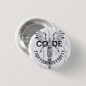 Pin hack - Co_De 11011100101110111 缶バッジ (正面&裏面)