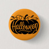 PIN HALLOWEEN 缶バッジ (正面)