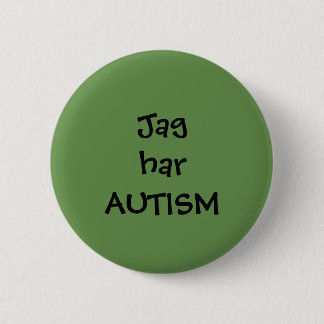 Pin "Jag har Autism" 缶バッジ