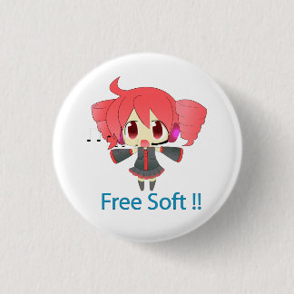 Pin Kasane Teto 缶バッジ
