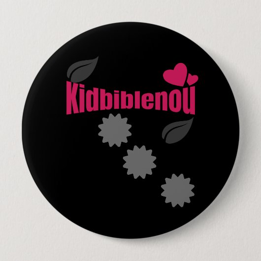 Pin Kibiblenou 缶バッジ (正面)