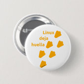 pin linux 缶バッジ (正面&裏面)