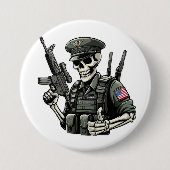 PIN militar EEUU 缶バッジ (正面)