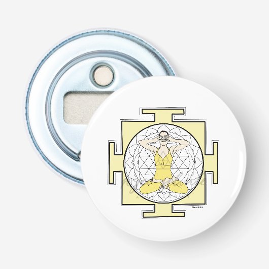 Pin mit spirituellem Design 栓抜き (正面)