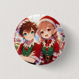 Pin niños Navidad 缶バッジ