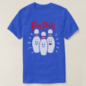 Pin Pals Bowling  Tシャツ (デザイン正面)