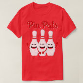 Pin Pals Cute Bowling Shirt For Men Women And Kids Tシャツ (デザイン正面)
