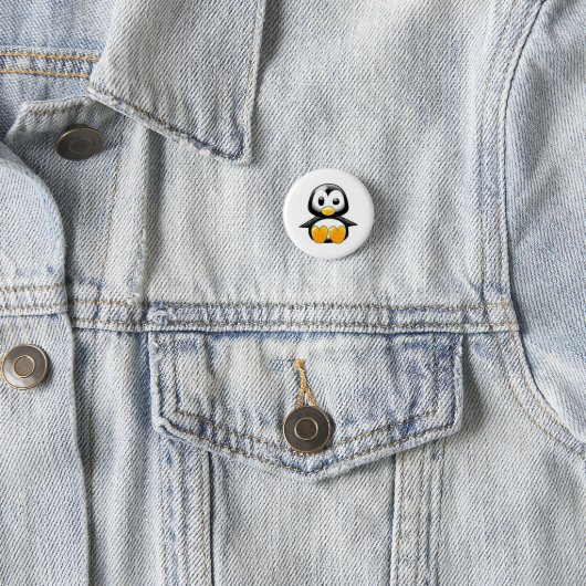pin pinguino animado 缶バッジ (インサイチュ)