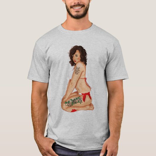 Pin Tシャツ (正面)
