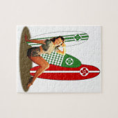 Pin-up Basque France ジグソーパズル (横)