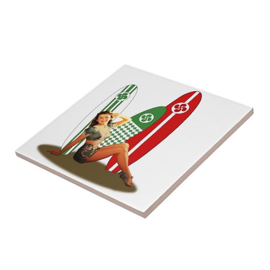Pin-up Basque France タイル (側面)
