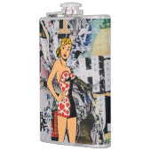 Pin-Up Heart Riot Flask フラスク (左)