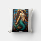 pin up mermaid クッション (正面)