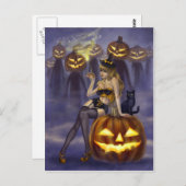 Pin-Up Witches – 私はあなたに魔法をかける ポストカード (正面/裏面)