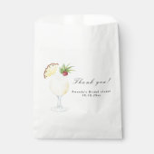Pina Colada Cocktail Bridal Shower フェイバーバッグ (正面)